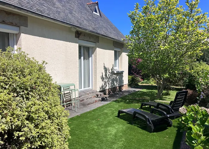 Maison Au Calme Renovee Plain-Pied, Hyper Centre Ville Perros